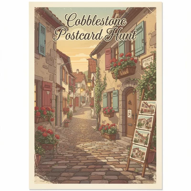 Cobblestone Postcard Hunt Pt. 7