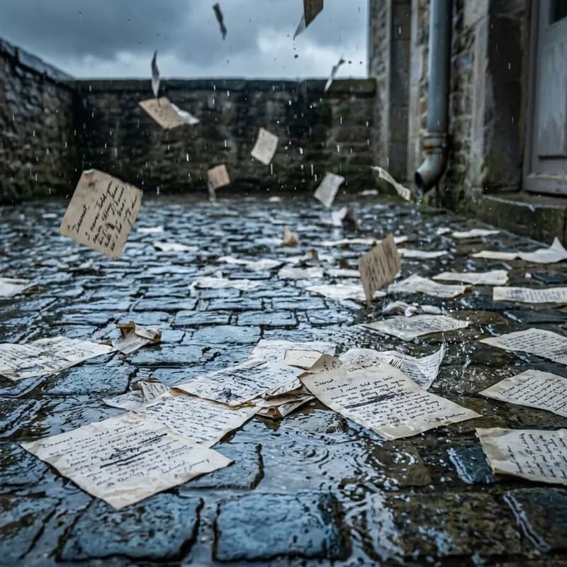 Half-Finished Letter Rain