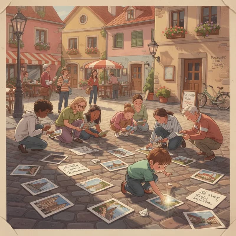 Cobblestone Postcard Hunt Pt. 8