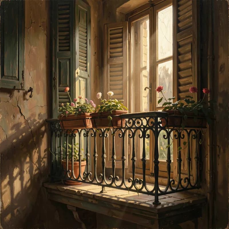 Balcony Shadows Fade