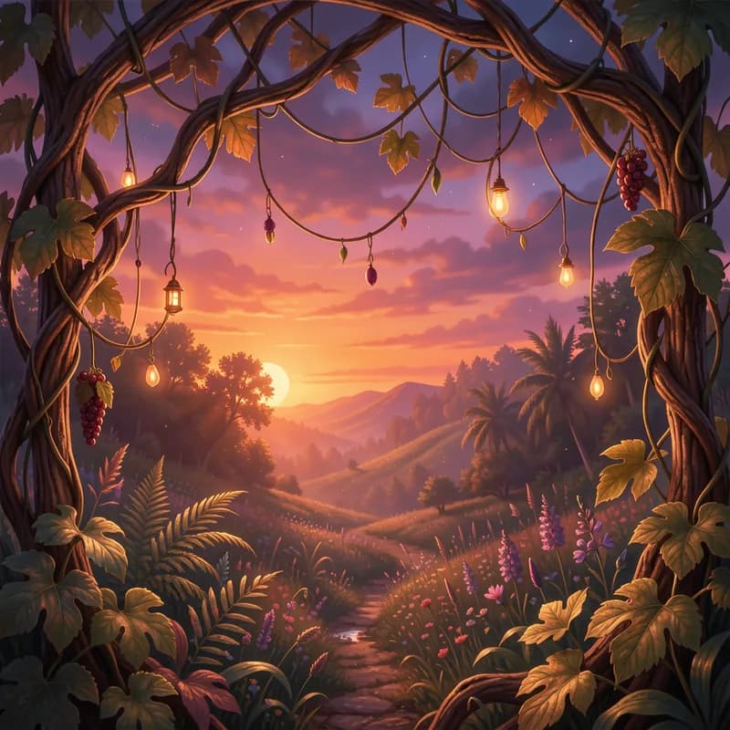 Copper Vine Twilight