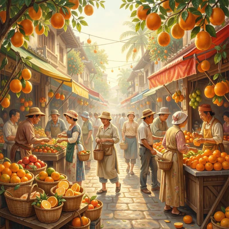 Citrus Morning Bustle