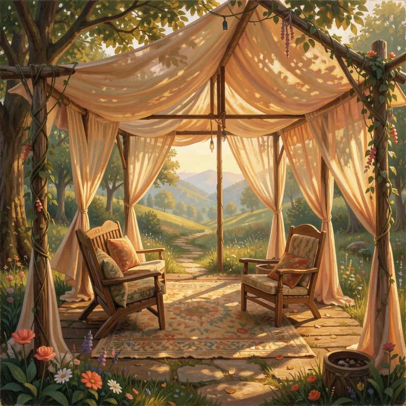 Canvas Canopy Morning